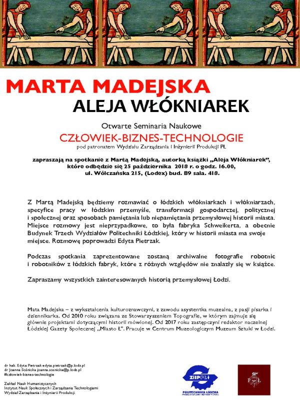 Plakat Magda Madejska na PŁ
