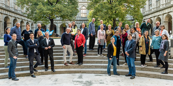 Spotkanie uczestników projektu PHERECLOS w Wiedniu, foto. Zsolf Marten