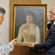portret Raiholdowej Richterowej powrócił do rodzinnego pałacu