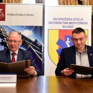 WSRM w Łodzi i Politechnika Łódzka podpisały umowę o współpracy. 