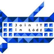 Logo kampanii Join it in Lodz