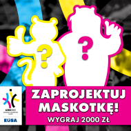 Grafika reklamująca konkurs na Moskotkę EUSA Games 2020