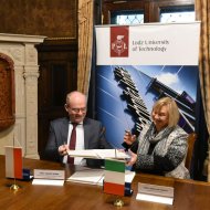 Podpisanie umowy o współpracy PŁ i Uniwersytetu we Florencji, fot. Jacek Szabela