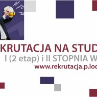 Baner promujący 2. etap rekrutacji na studia w PŁ