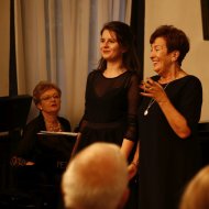 Małgorzata Miszkiewicz - sopran, Arkadiusz Anyszka - baryton, Ewa Szpakowska - fortepian