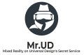  Logo Projektu Mixed Reality on Universal Design's Secret Service- Mr.UD