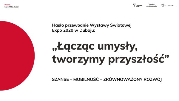 Grafika do polskiej ekspozycji na wystawie EXPO 2020