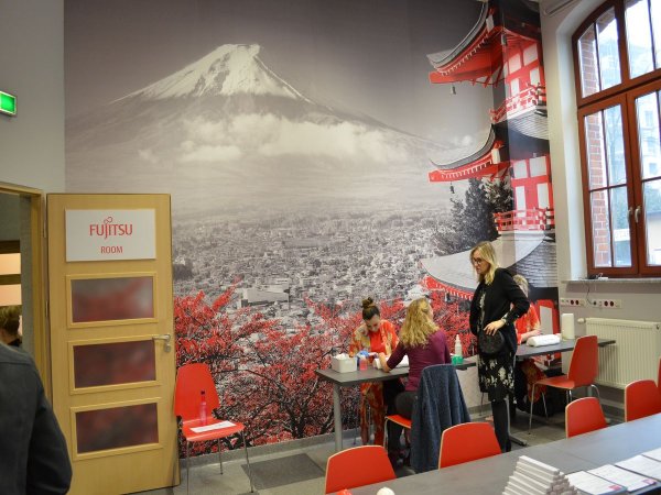 Sala w IFE na PŁ inspirowana kulturą japońską. fot. Anna Gryszkiewicz