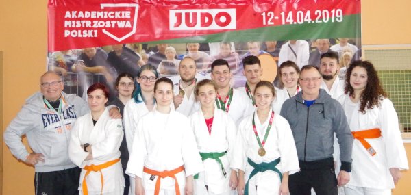 Reprezentacja judo z PŁ na AMP w Pile