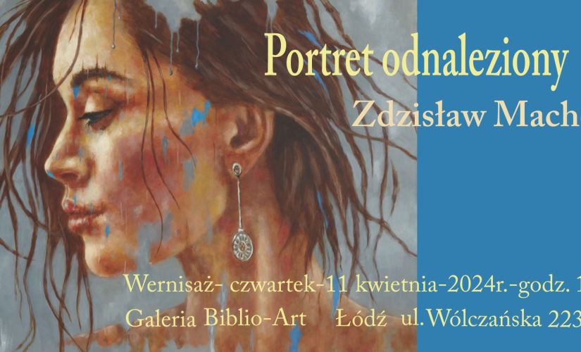 Zaproszenie do Galerii Biblio-Art na wystawę Portret odnaleziony