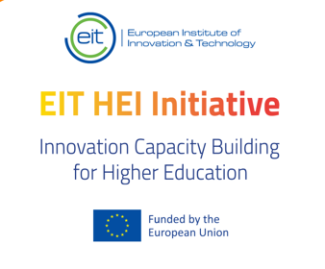 kolorowe logo EIT HEI Initiative