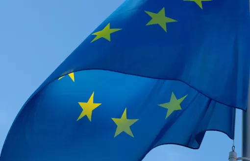 zdjęcie poglądowe: flaga Unii Europejskiej